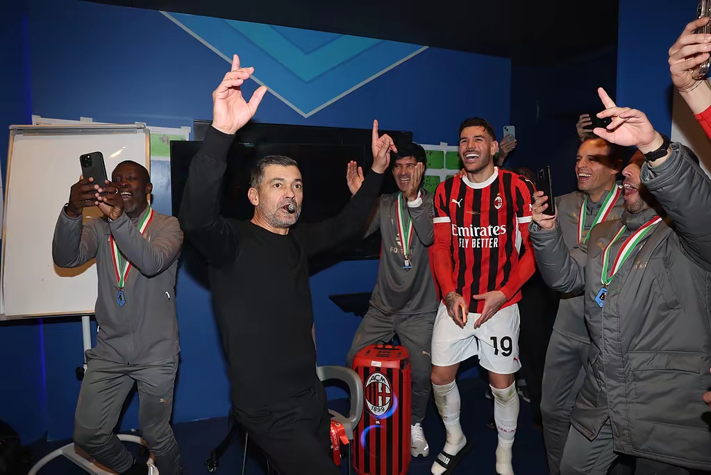  赛前AC米兰远射贴柱——社区盾节点到来，目标明确，阵容厚度经受考验